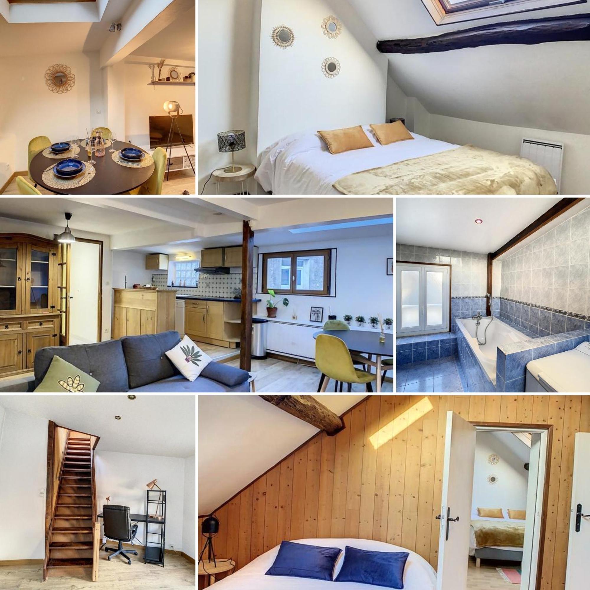 Charmant Triplex Centre-Ville De Шантійї Екстер'єр фото